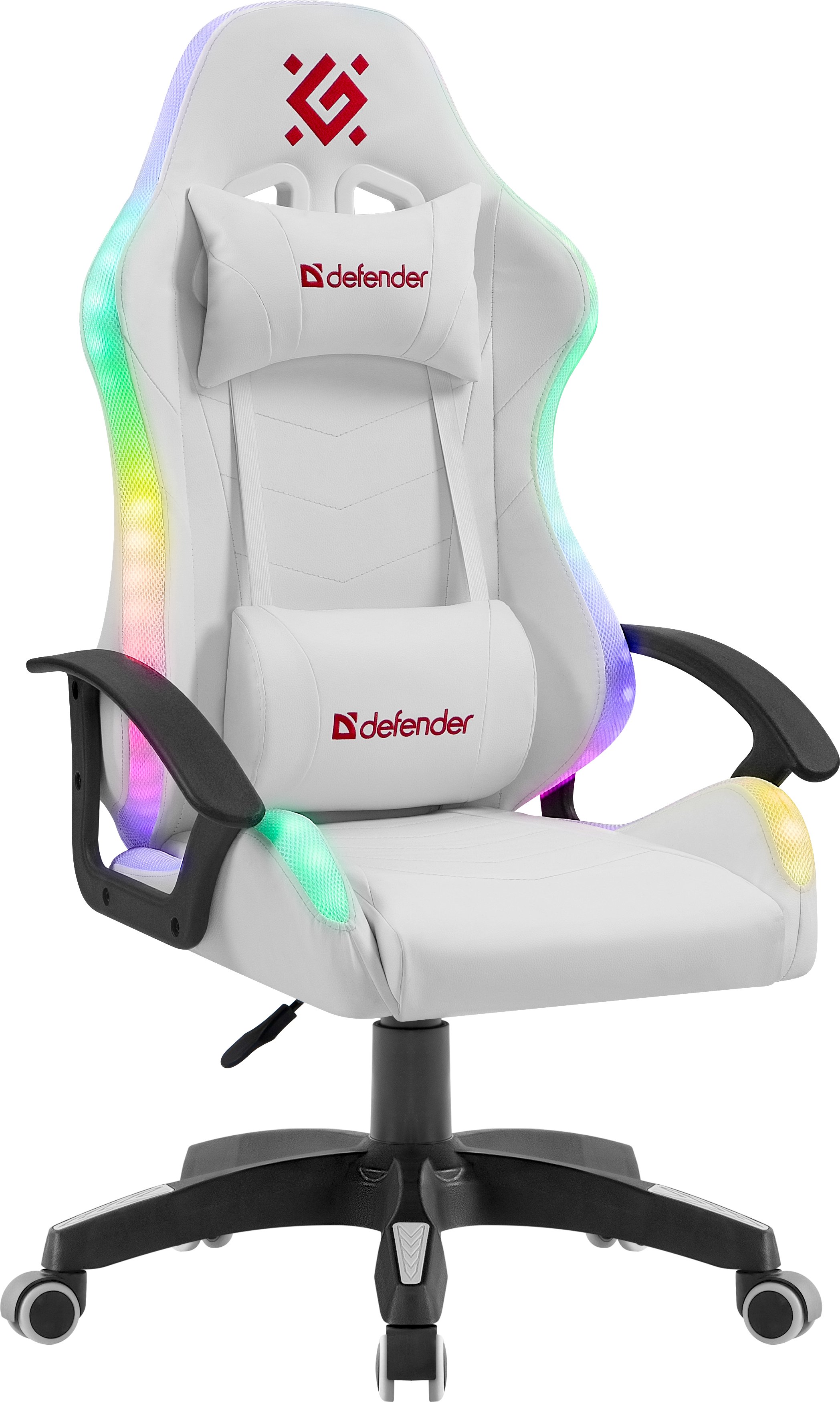 Игровое кресло Defender Factor X RGB 64046 White