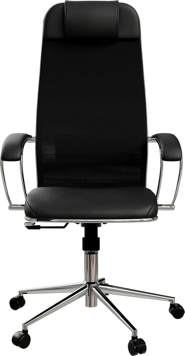 Кресло МЕТТА ErgoLife Set 16 (Z316737901) на колесиках, сетка, черный