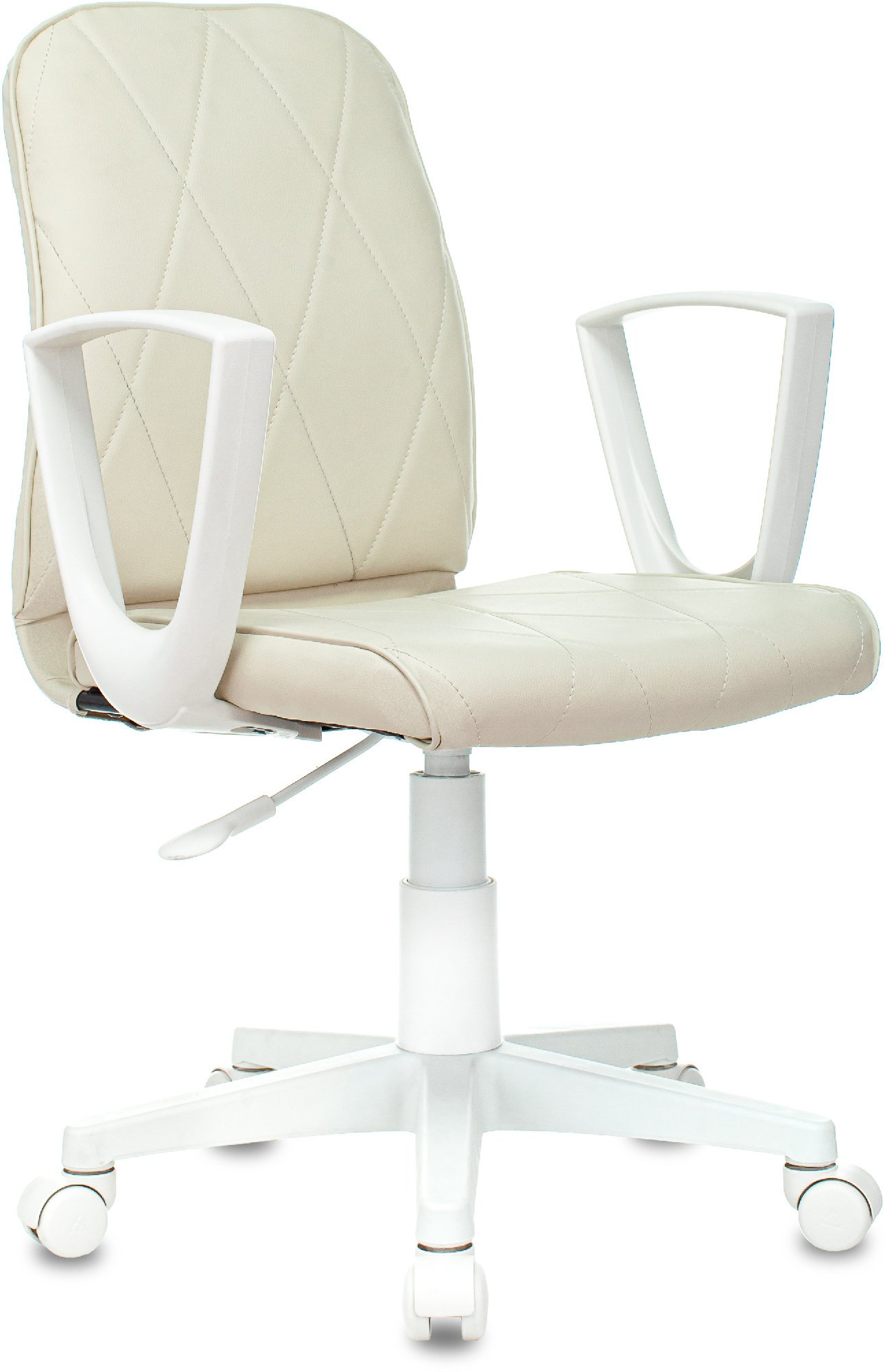Кресло Бюрократ CH-W327 OR-10 (CH-W327/OR-10) эко.кожа слоновая кость