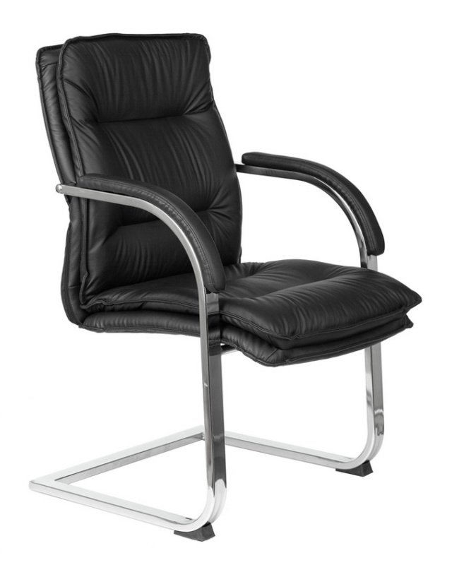 Кресло Бюрократ T-9927SL-Low-V/Black кожа черный