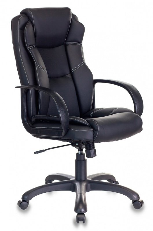 Кресло Бюрократ CH-839 Leather Black (CH-839/Black) эко.кожа черный