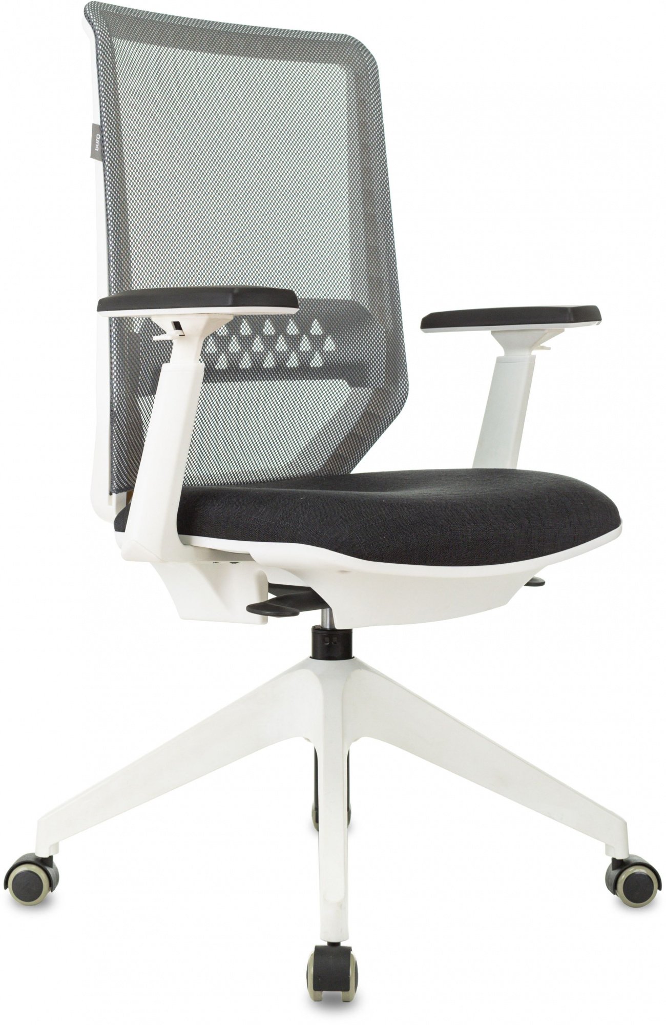 Кресло Бюрократ MC-W611NL/DG/417G серый сетка/ткань