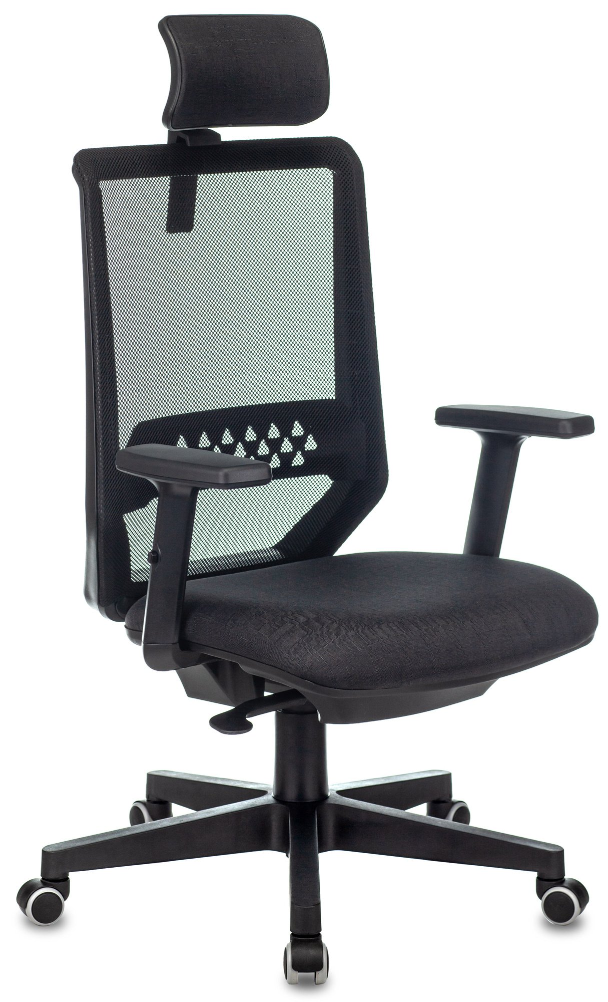 Кресло Бюрократ Expert TW-01 38-418 (Expert Black) сетка/ткань черный