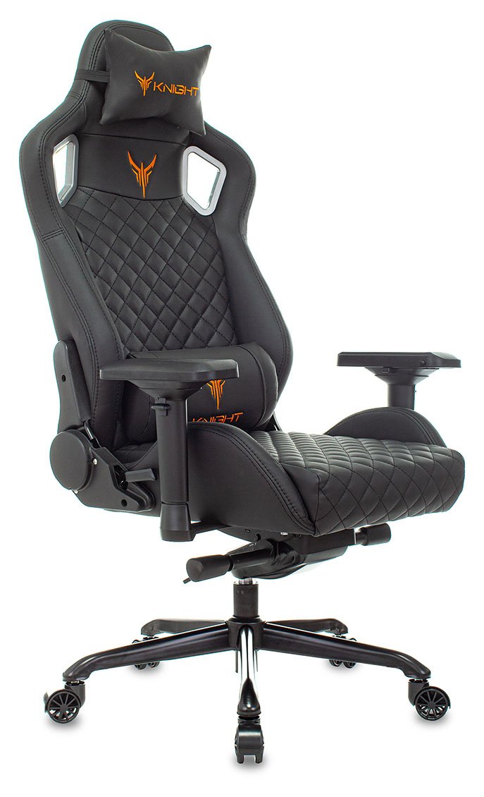 Кресло Knight Titan эко.кожа черный