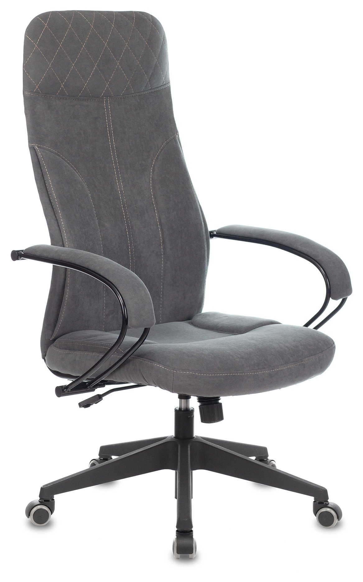 Кресло Бюрократ Alfa 44 CH-608Fabric-DGrey темно-серый