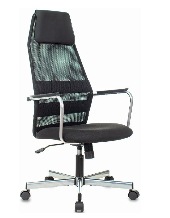 Кресло Бюрократ KB-5M TW-01 3C11 (KB-5M/SL/Black) сетка/ткань черный