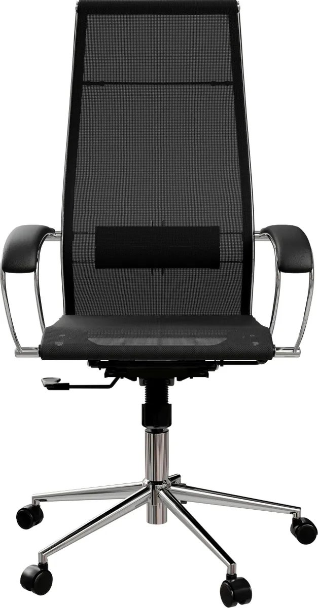 Кресло МЕТТА ErgoLife Set 7 (Z316738281) на колесиках, сетка, черный