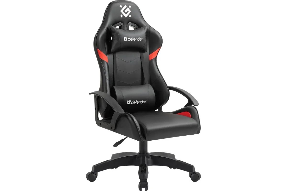 Кресло игровое Defender Sharm 64674 черный/красный