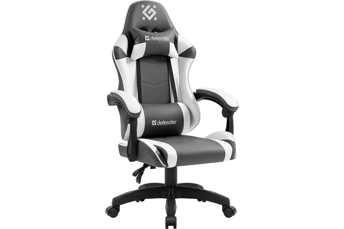 Кресло игровое DEFENDER Fortune (64026) Grey/White