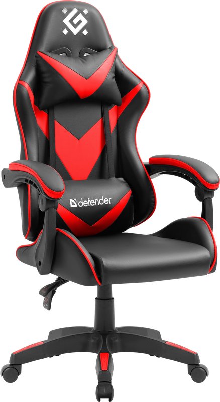 Кресло DEFENDER XCom (64337) игровое Black/Red PU