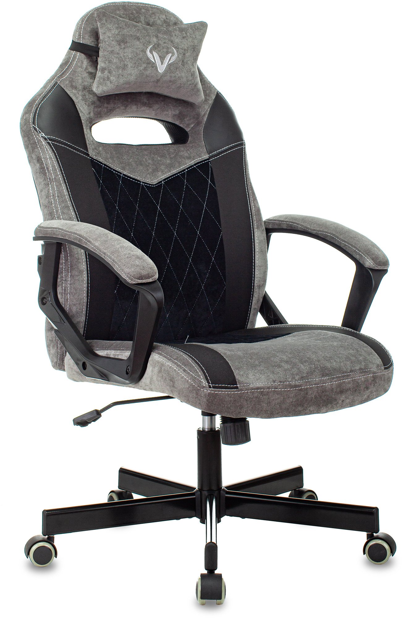 Кресло Zombie Viking 6 Knight Fabric (Viking 6 Knight B) серый/черный