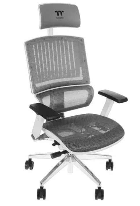 Кресло Thermaltake Cyberchair E500 (GGC-EG5-BWLFDM-01) White