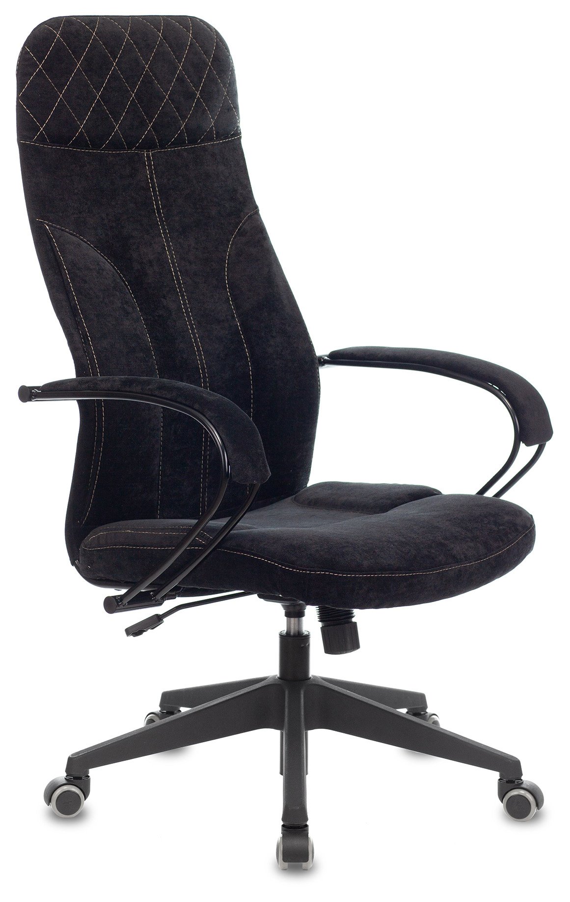 Кресло Бюрократ CH-608 Fabric Light-20 (CH-608/Fabric-Black) черный