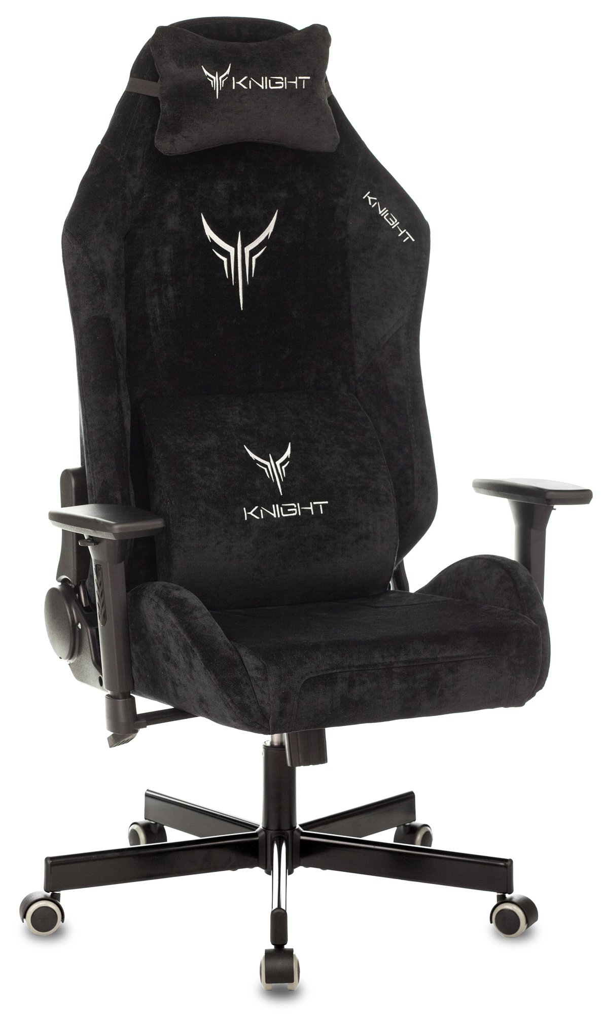 Кресло Knight N1 Fabric Light-20 (Knight N1 Black) черный