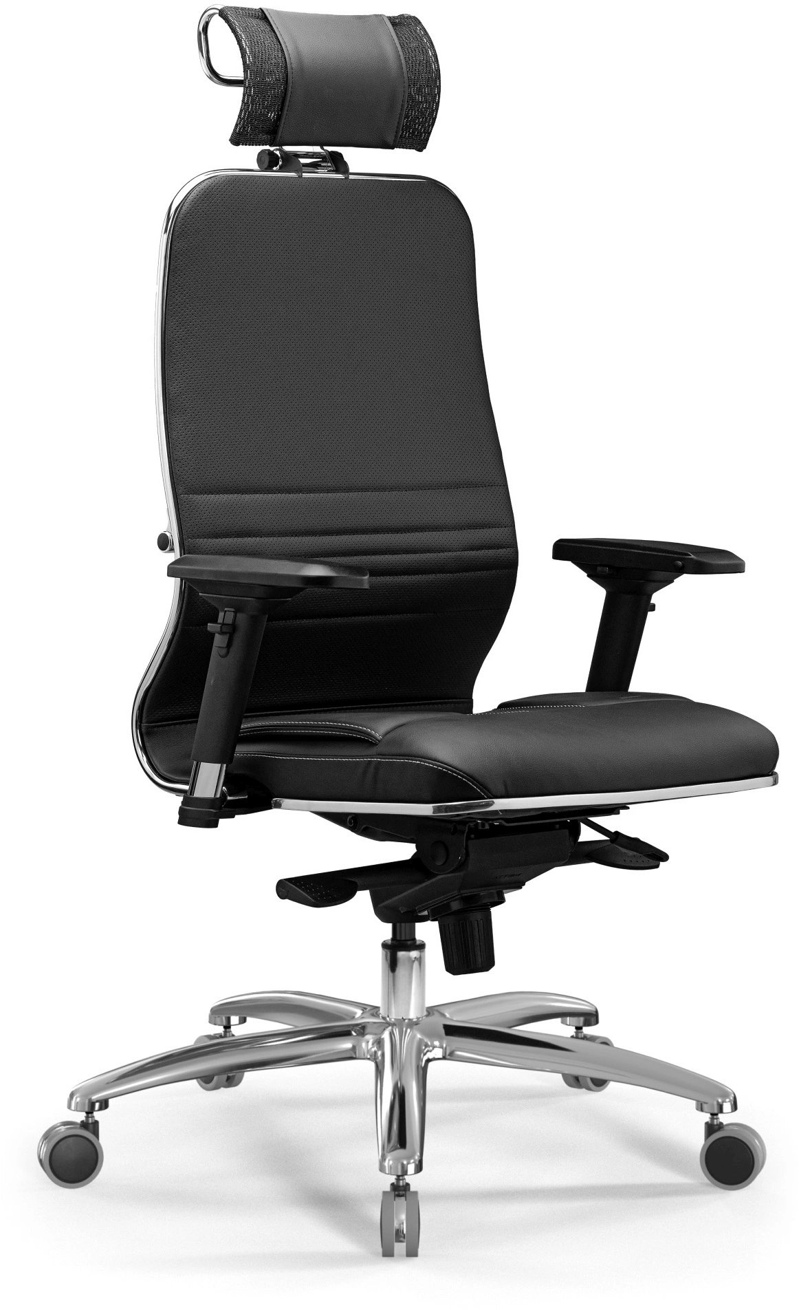 Кресло Метта KL-3.04 Infinity Easy Clean Z509339421 экокожа с подголов. крестов. металл хром (комплект 1шт)