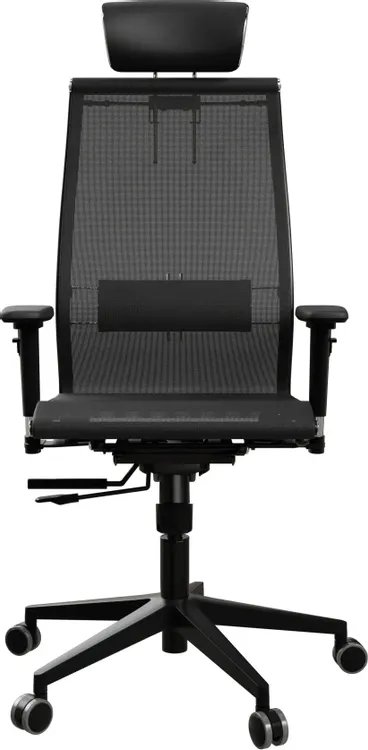 Кресло Метта Samurai Black Edition 2.0 (1F5.6.B.2F4) сиденье черный сетка крестов. полиамид