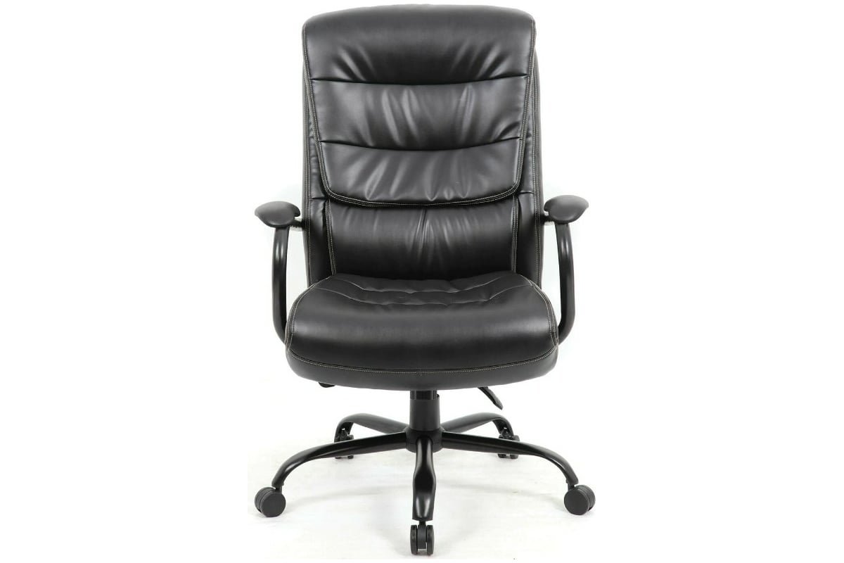 Кресло руководителя BRABIX Premium Heavy Duty HD-004 (531942) нагрузка до 200 кг, экокожа, черное