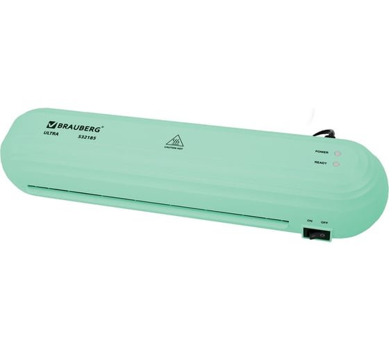 Ламинатор BRAUBERG Ultra PM235M 532185 A4 мятный