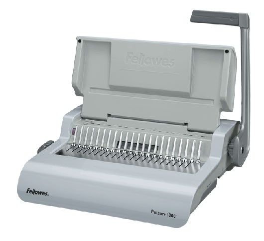 Переплетчик Fellowes Pulsar+ (FS-56276) A4/перф.17л.сшив/макс.300л./пластик.пруж. (6-38мм)