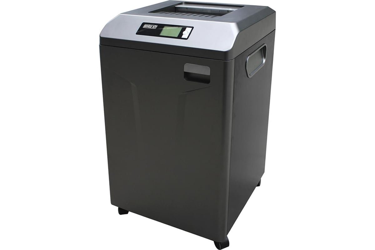Шредер Office Kit S1150 3.9х30 (секр.P-4)/фрагменты/35лист./115лтр./скрепки/скобы/пл.карты/CD
