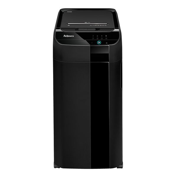 Шредер Fellowes AutoMax 350C (секр.P-4)/фрагменты/350лист./68лтр./скрепки/скобы/пл.карты/CD