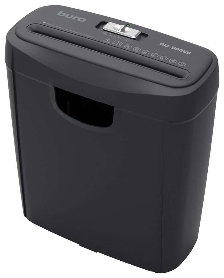 Шредер Buro Home BU-S606S черный
