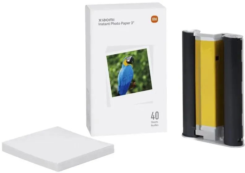 Бумага для фотопринтера Xiaomi Instant Photo Paper 3" BHR6756GL (40 Sheets)