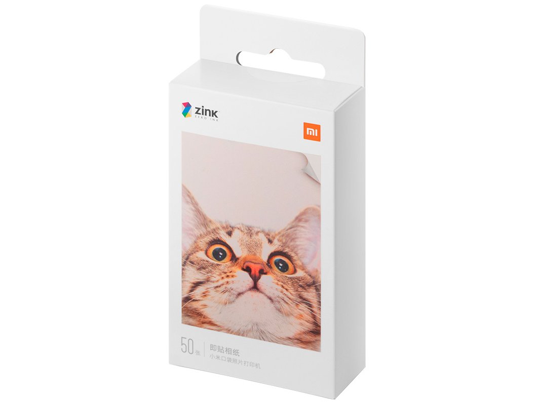 Фотобумага Xiaomi Mijia AR Zink Portable Photo Printer Paper XMZPXZHT03 (50 штук в упаковке)