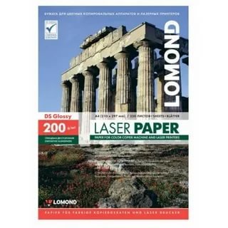 Бумага Lomond 0300331 A3/200г/м2/250л./белый глянцевое/глянцевое для лазерной печати
