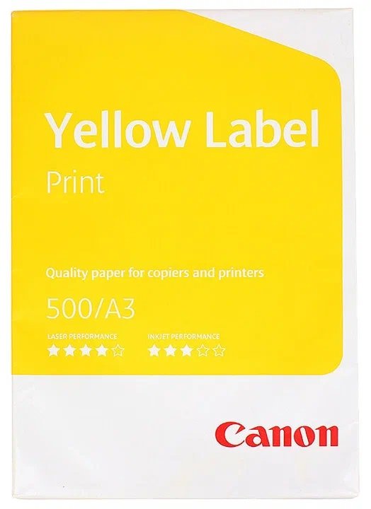 Бумага Canon Yellow Label Print 6821B002 A3 80 г/м² 500 листов