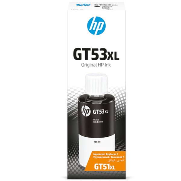Картридж струйный HP GT53XL 1VV21AE черный (6000стр.) (135мл) для HP Ink Tank