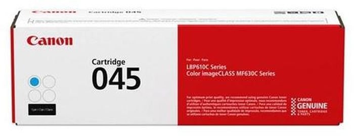 Тонер-картридж 045 C Canon LBP610, Color iC MF630C, 1.3К (О) голубой 1241C002