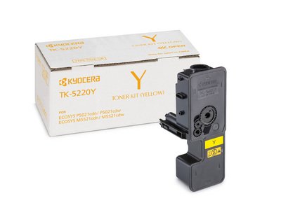 Картридж лазерный Kyocera 1T02R9ANL1 TK-5220Y желтый (1200стр.) для Kyocera M5521cdn/cdw P5021cdn/cdw