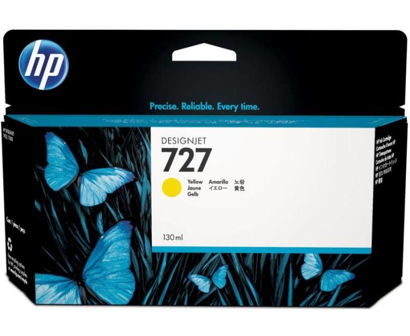 Картридж HP 727 B3P21A струйный желтый (130 мл)