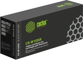 Картридж лазерный Cactus W1335X (CS-W1335X) black ((13700стр.) для HP LJ MFP M438n/M438dn/M438nda/M442)
