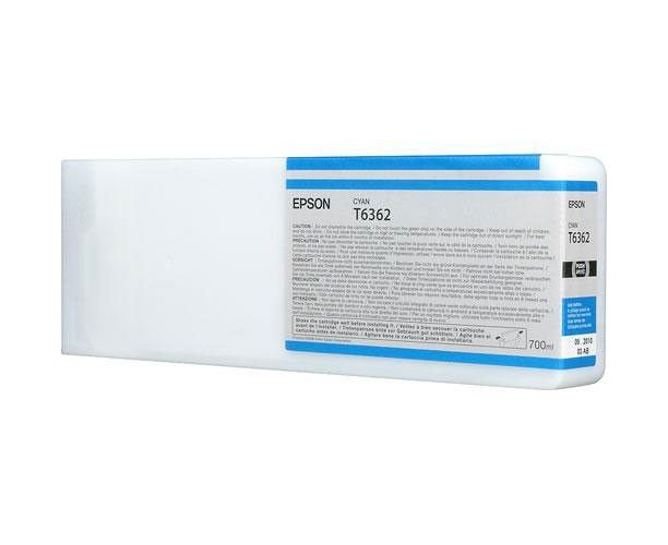 Картридж струйный Epson T6362 C13T636200 голубой (700мл) для Epson St Pro 7900/9900