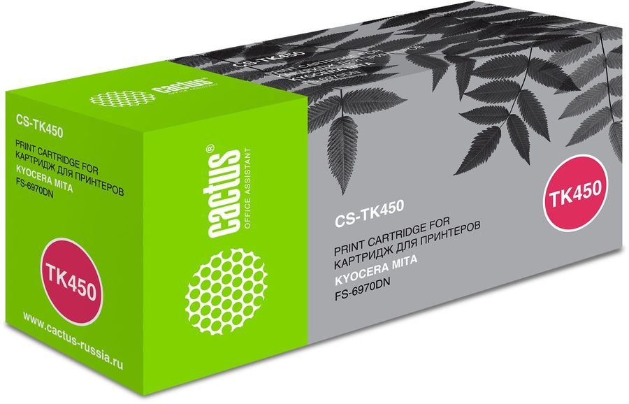 Тонер Картридж Cactus CS-TK450 черный для Kyocera Mita FS-6970DN (15000стр.)