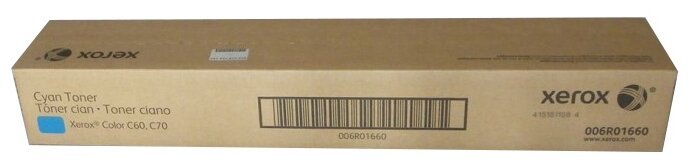 Картридж лазерный Xerox 006R01660 синий (34000стр.) для Xerox C60/C70