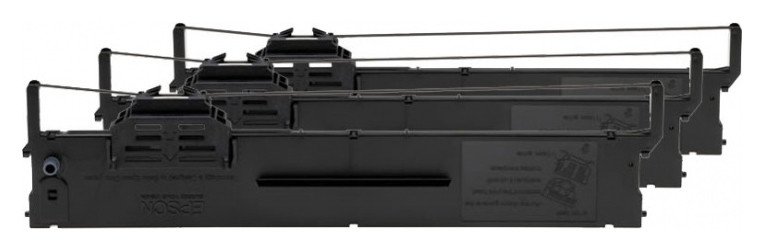 Картридж ленточный Epson S015339 C13S015339BA черный набор для Epson PLQ-20/22