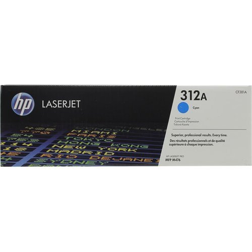 Картридж лазерный HP 312A CF381A голубой (2400стр.) для HP CLJ Pro M476