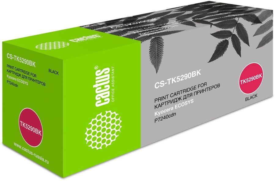 Тонер Картридж Cactus CS-TK5290BK черный (17000стр.) для Kyocera ECOSYS P7240cdn