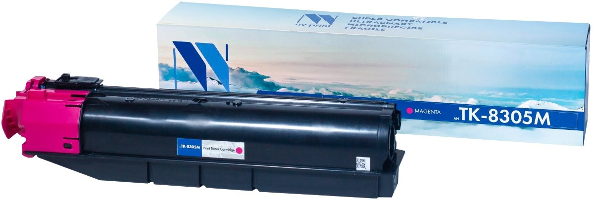 Картридж NVPrint совместимый NV-TK-8305 Magenta для Kyocera TASKalfa-3050/TASKalfa-3051/TASKalfa-3550/TASKalfa-3551 (15000k)