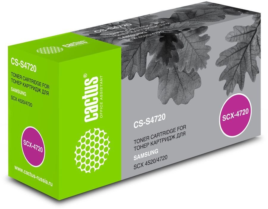 Картридж Cactus CS-S4720 (SCX-4720D3) для принтеров SAMSUNG, 3000 стр