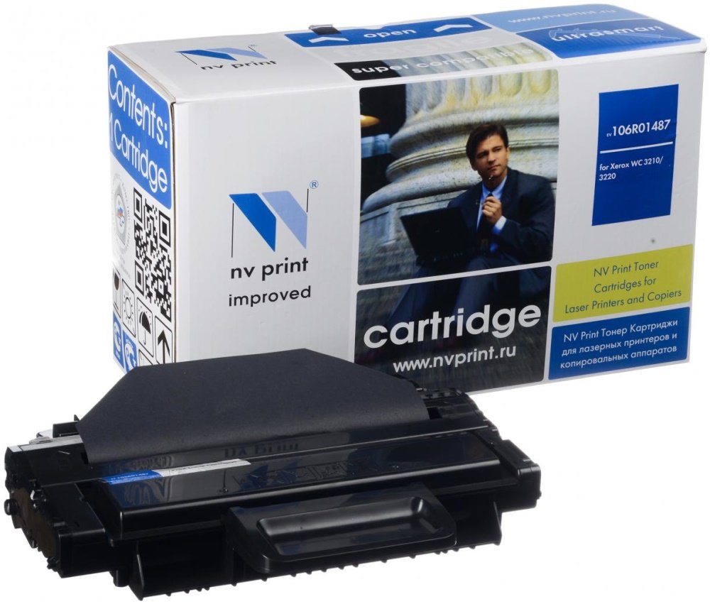 Картридж совместимый NVPrint NV-106R01487 Xerox 106R01487 для WC 3210/3220 (4100k)