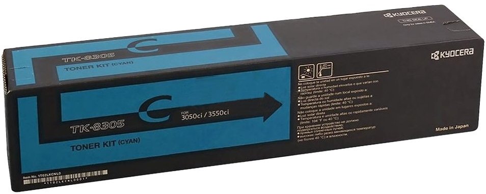 Картридж NVPrint совместимый NV-TK-8305 Cyan для Kyocera TASKalfa-3050/TASKalfa-3051/TASKalfa-3550/TASKalfa-3551 (15000k)
