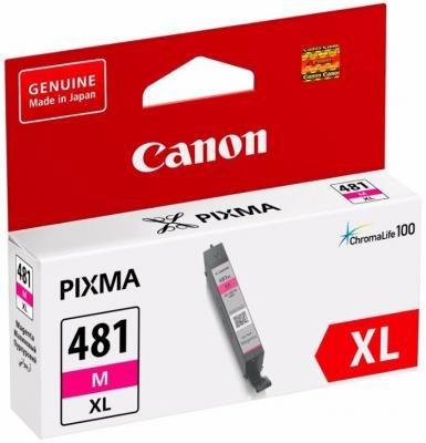 Картридж струйный Canon CLI-481XL M 2045C001 пурпурный для Canon Pixma TS6140/TS8140TS/TS9140/TR7540/TR8540