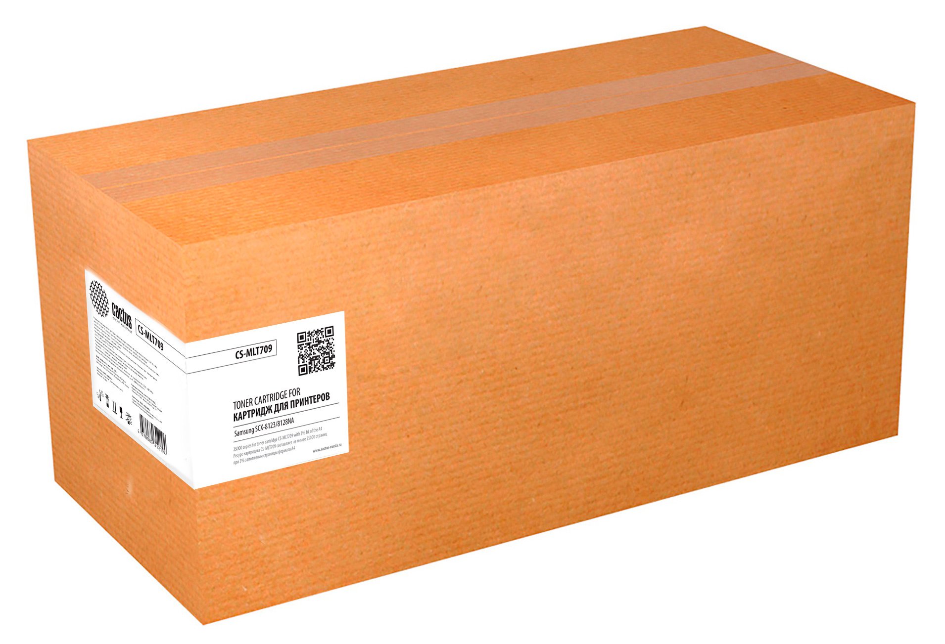 Картридж Cactus CS-MLT709 черный лазерный (25000стр.) для Samsung SCX-8123/8128NA/8128ND/8123ND