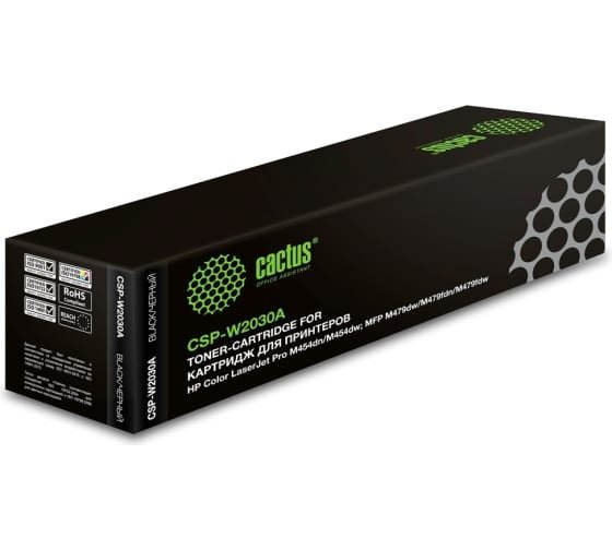 Картридж лазерный Cactus CSP-W2030A черный 2400стр для HP LJ M454/MFP M479