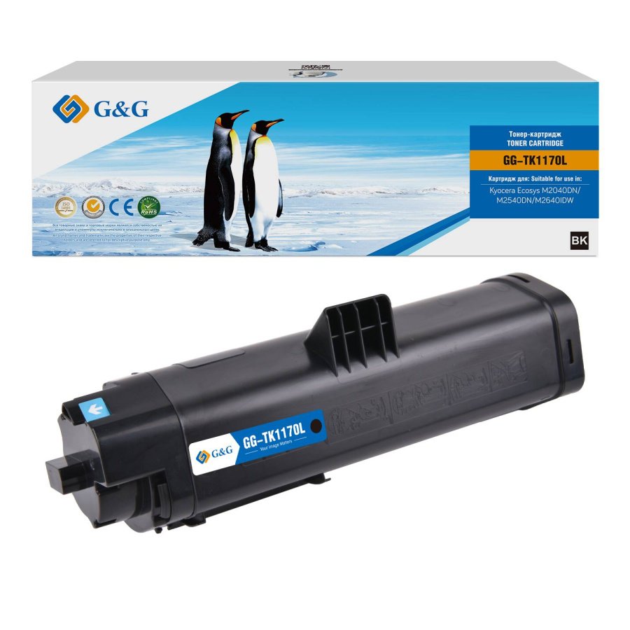 Картридж лазерный G&G GG-TK1170L TK-1170 черный 12000стр для Kyocera Ecosys M2040DN/M2540DN/M2640IDW