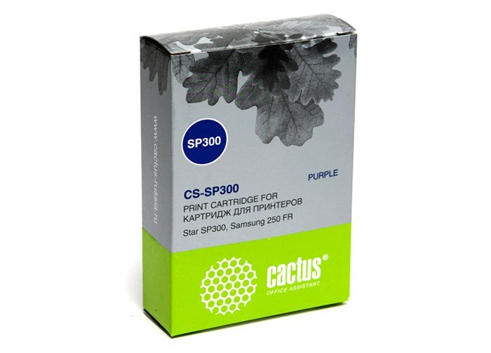 Картридж Cactus CS-SP300 матричный фиолетовый для Samsung Star SP300/250 FR